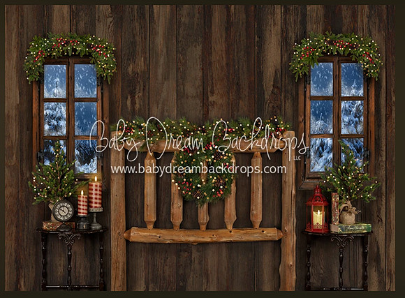 Clause Corner Headboard/Log Bed